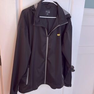 Master’s Tech 2024 Black Full Zip Rain Jacket